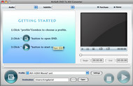 Ainsoft DVD to AVI Converter for Mac screenshot